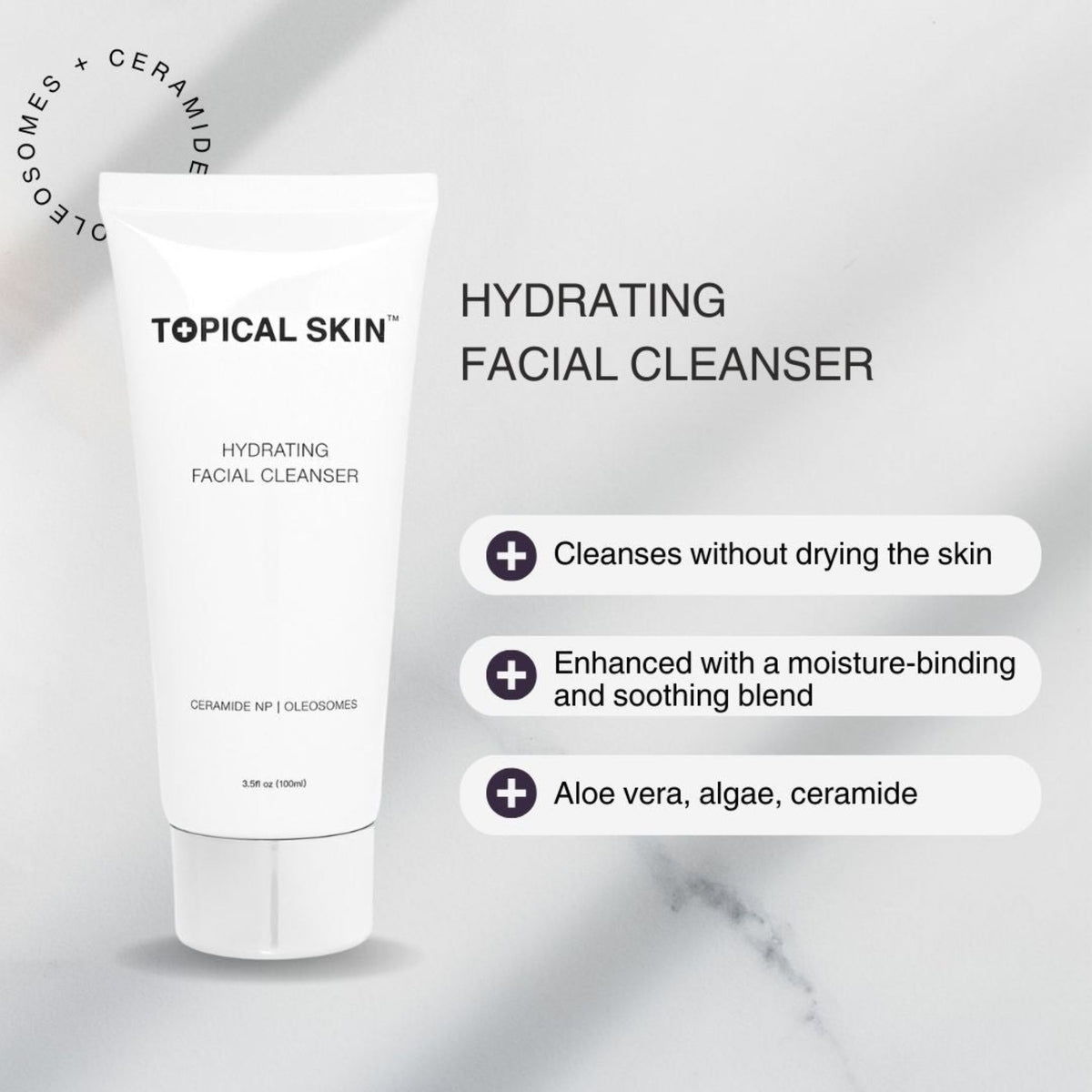 Hydrating Facial Cleanser with Oleosomes