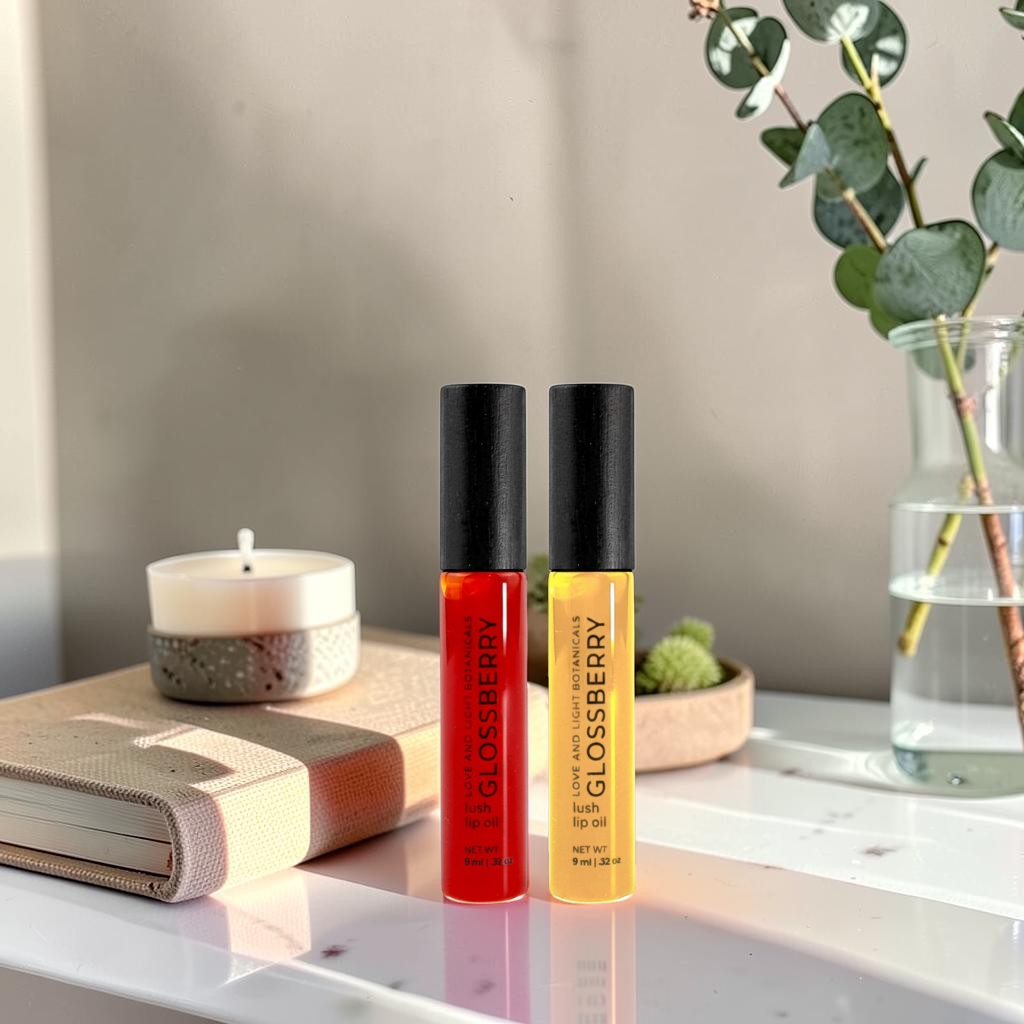 Lush lip oil duo