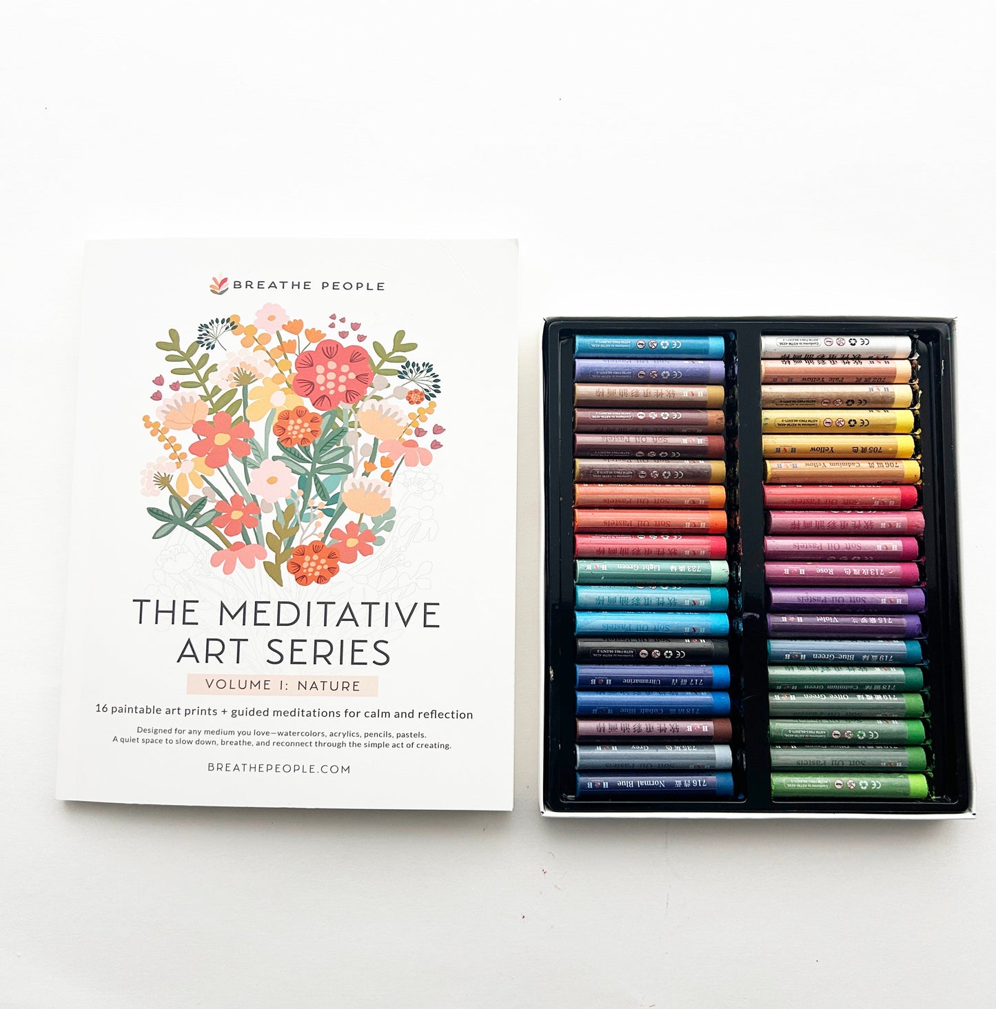 Meditative Art Workbook, 16 Pages of Guided Creative Ritual
