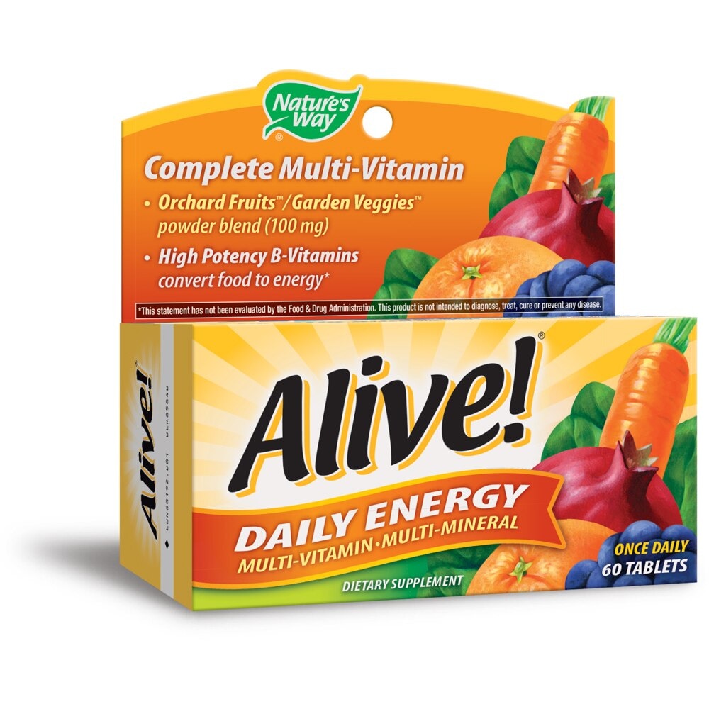 Nature's Way Alive! Daily Energy Multivitamin 60 Tablets - Osadia Concept Store