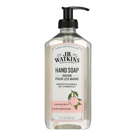 J.R. Watkins Grapefruit Hand Soap - Case Of 3/11 Fz