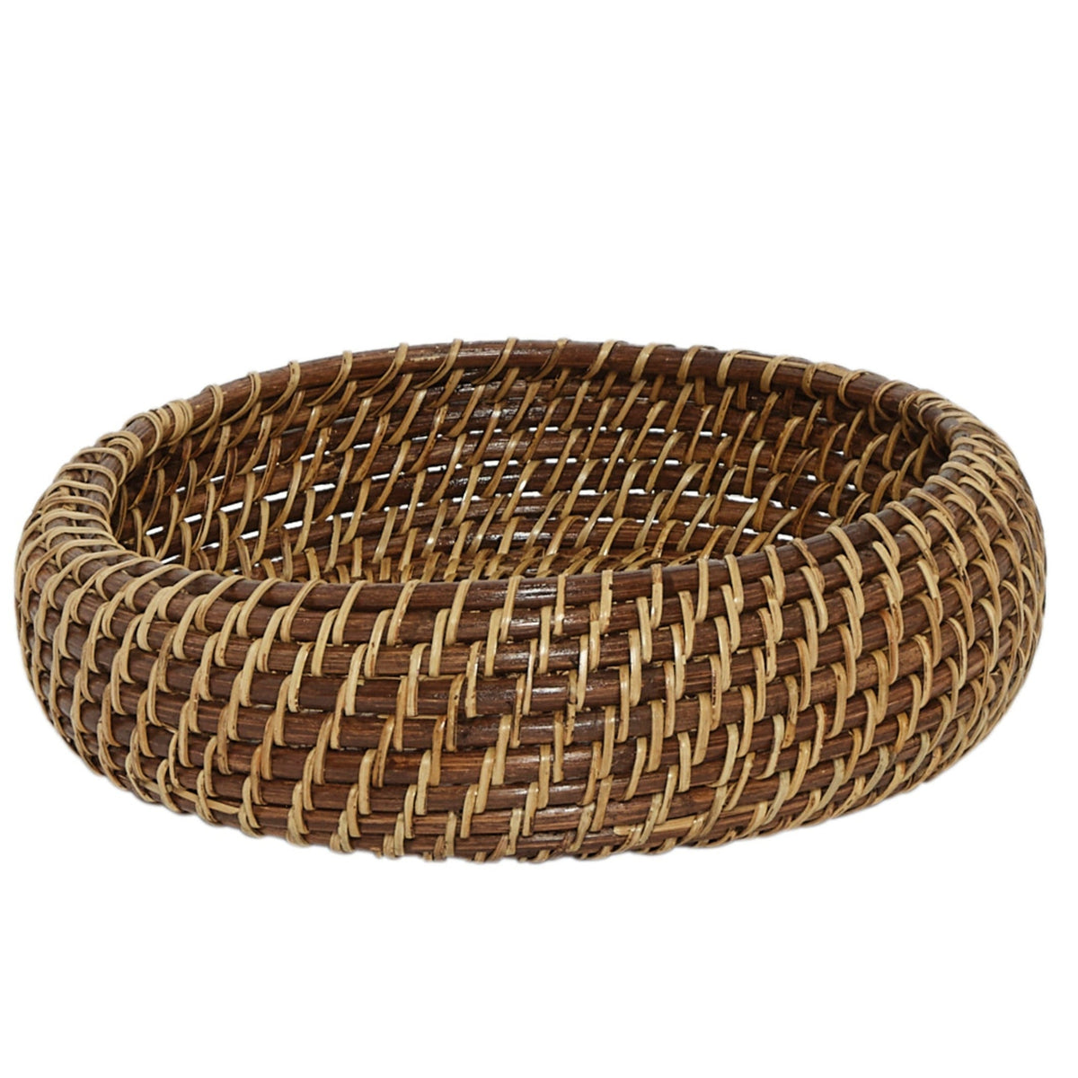 Rattan Apple Bowl