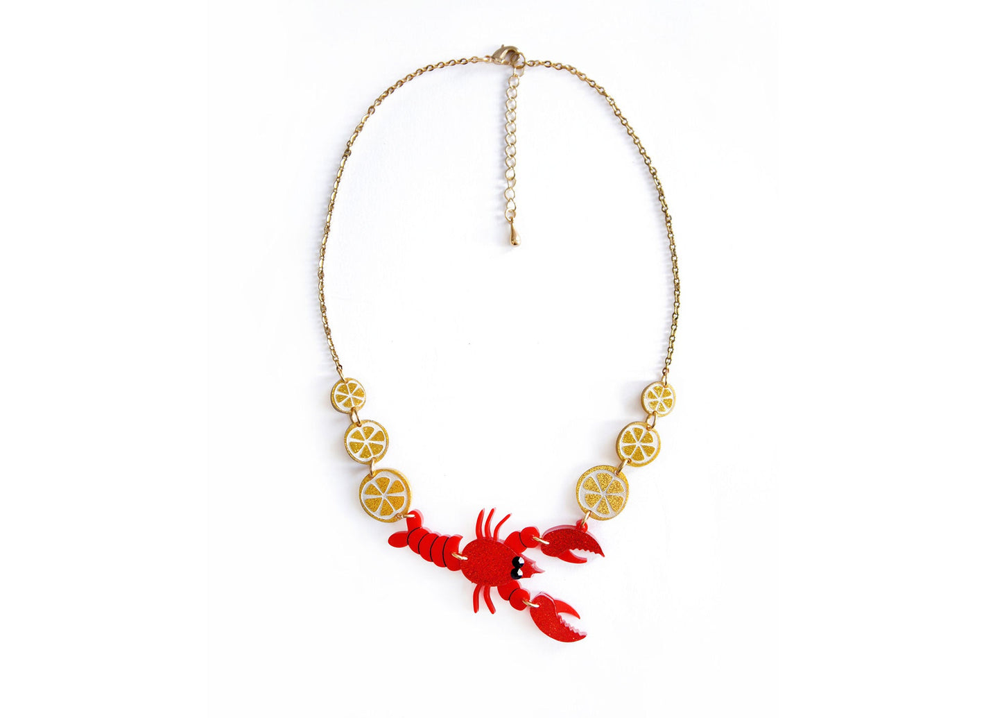 Lobster Necklace by Laliblue