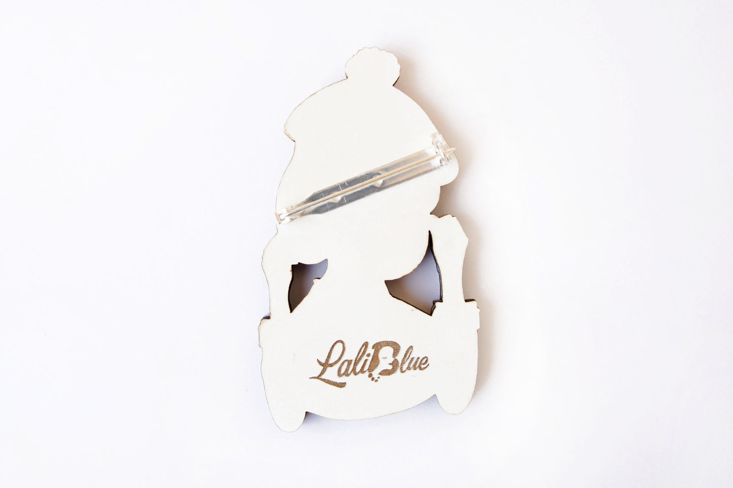 Autumn girl brooch by Laliblue