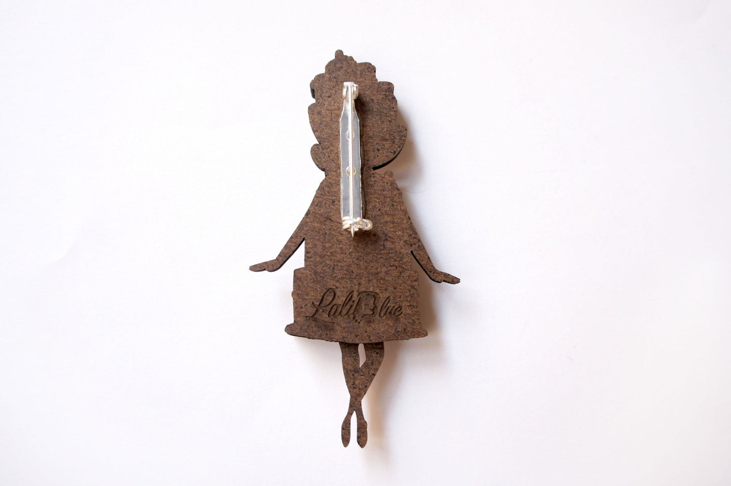 Cake Woman Brooch by Laliblue