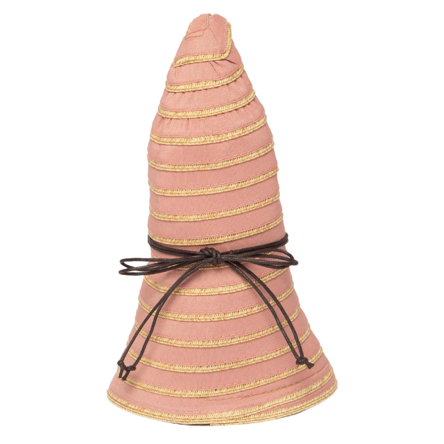 Women's Ribbon Paperbraid Stripe Sun Brim