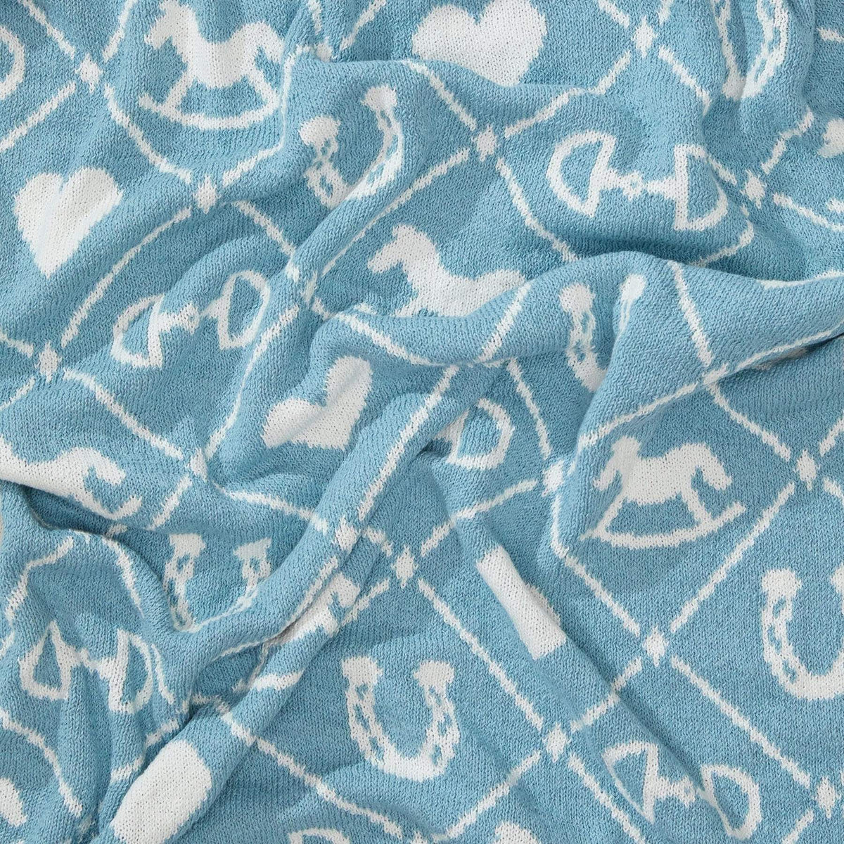 Baby Pony Quilt - Cotton Knit Blanket
