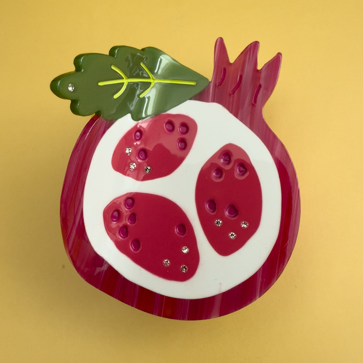 Pomegranate Hair Claw