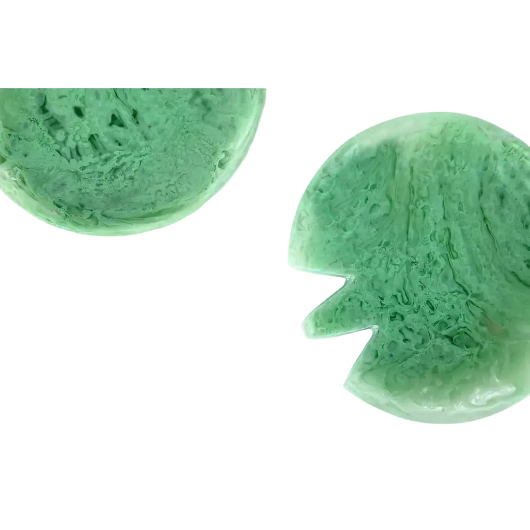 Resin Salad Server-Green (Set of 2), 4.10 x 8.75 inches