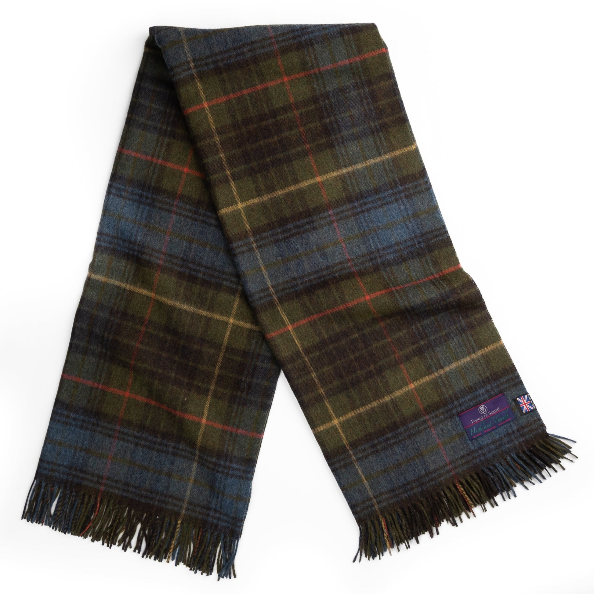 Prince of Scots Merino Wool Throw ~ Antique Hunting Stewart ~ - Osadia Concept Store