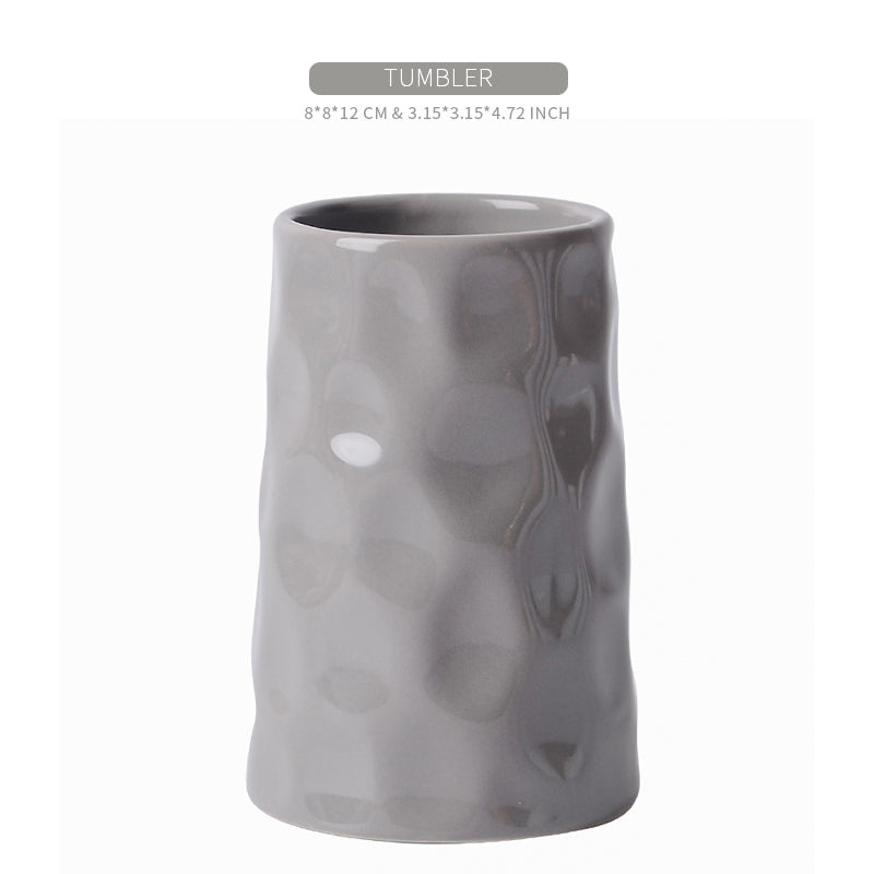 BosilunLife Bring Nature Inside Liquid Bathroom Set Recycled Eco-Clay - Osadia Concept Store