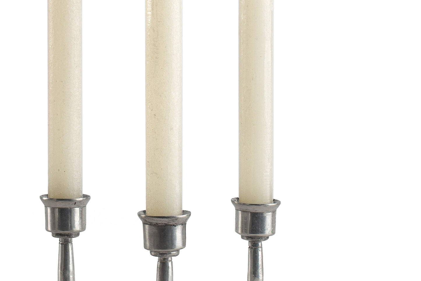 Luma Afrika Frosted 9" Tapers - Cream - 4 Pack