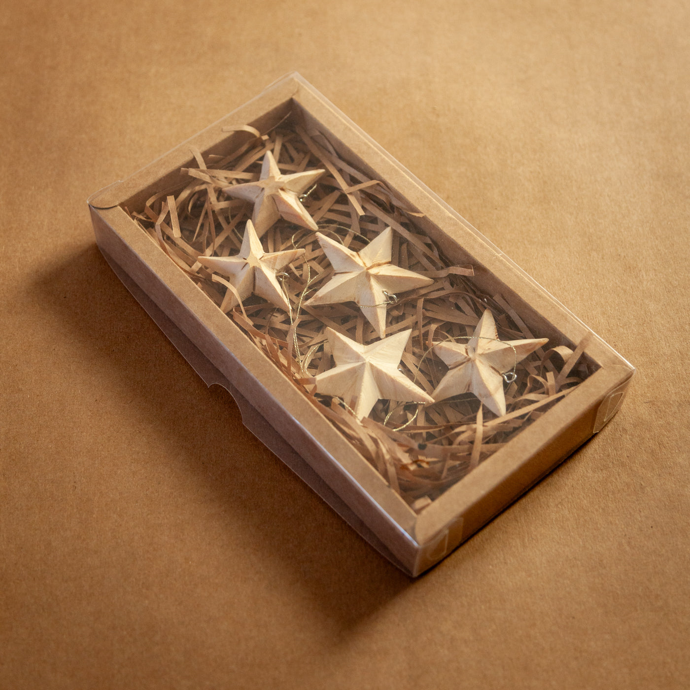 Wooden Star Ornament