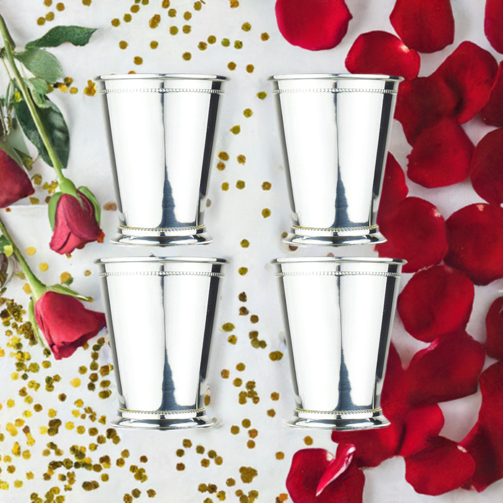Silver Julep Cup (Set of 4)