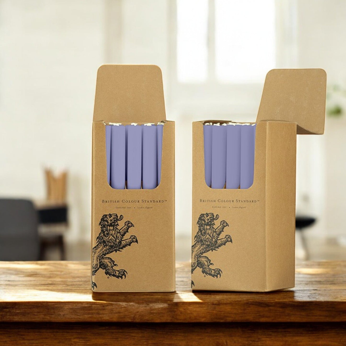 S/25 Verbena Mauve Dinner Candles