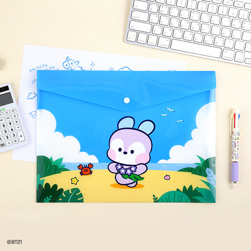 BTS x BT21 Minini Pp File Pocket A4 Vacance