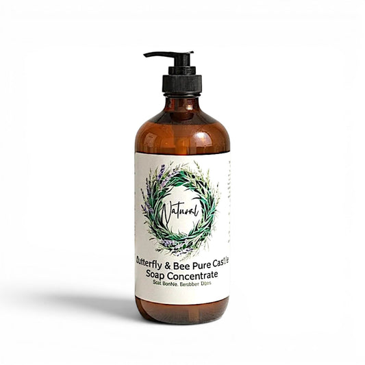 Pure Liquid  Organic Castile Soap Natural Multi Purpose Cleaner Soap