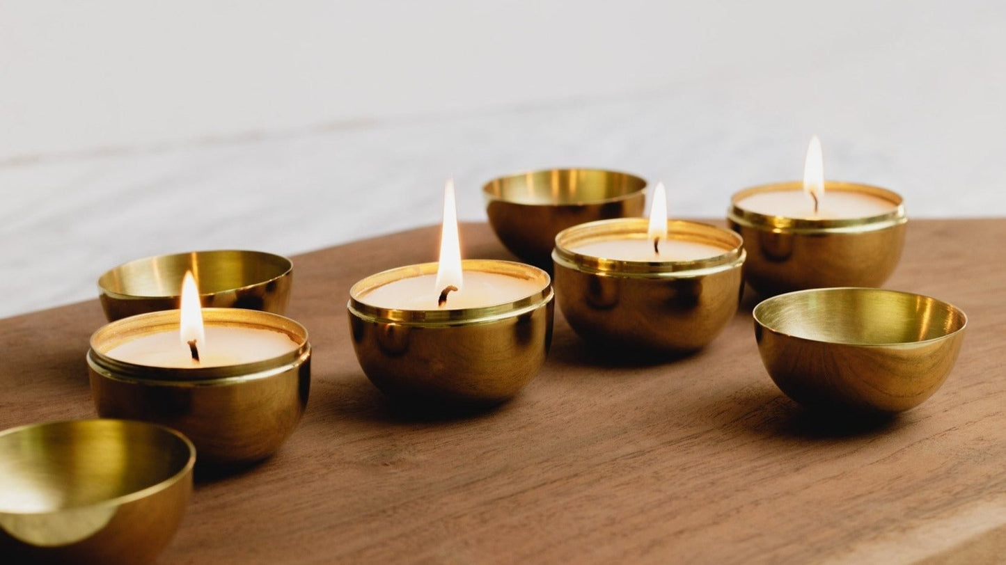 Sphere Travel Candles - Set of 4