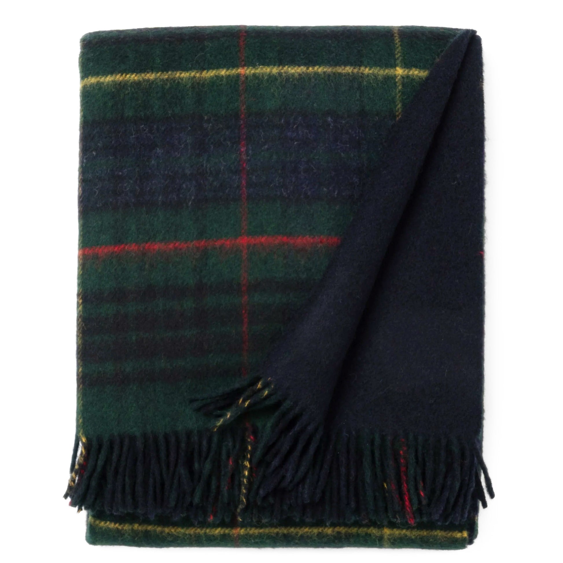 Highland Tweeds Double Cloth Reversible Throw (Hunting Stewart) - Osadia Concept Store