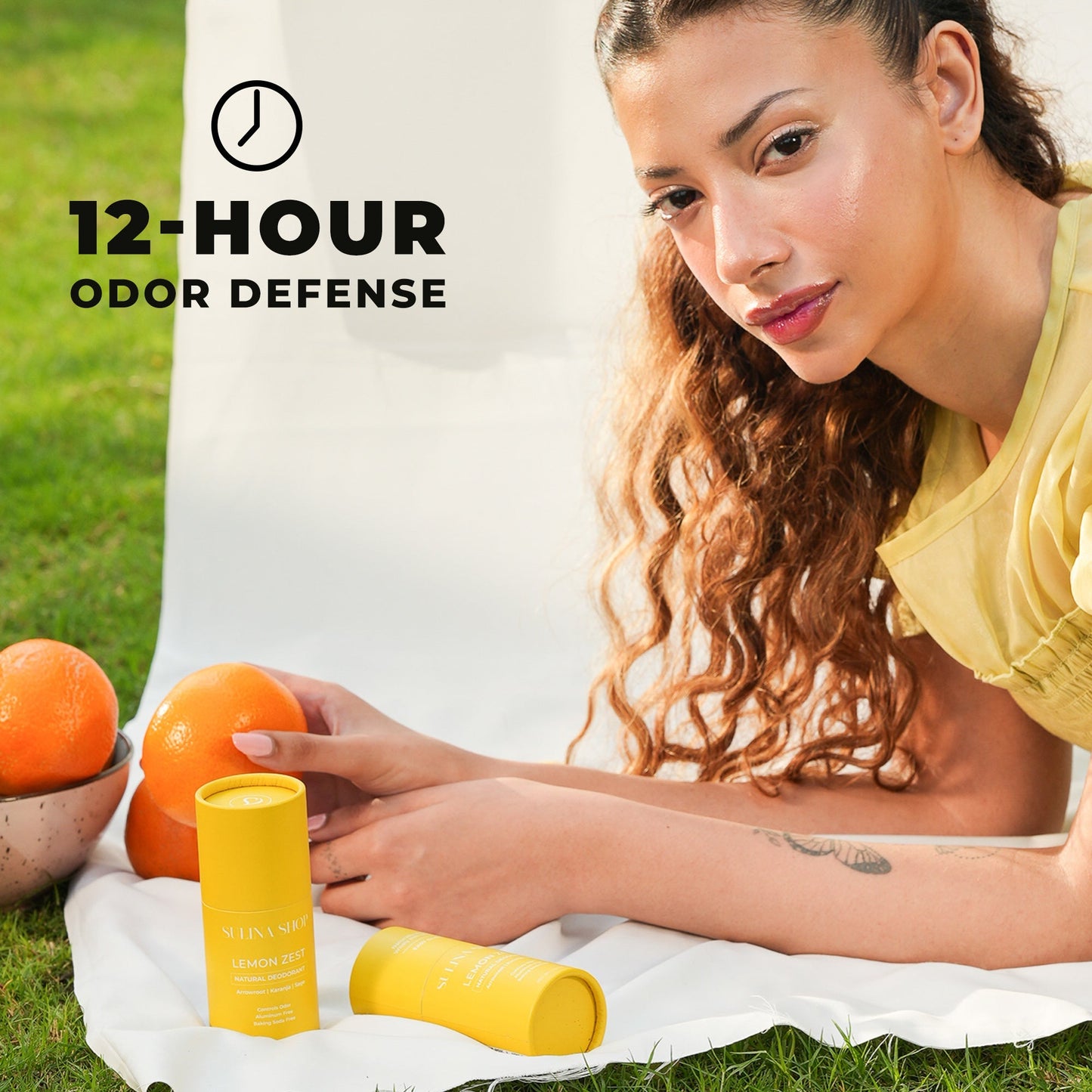 Lemon Zest Natural Deodorant