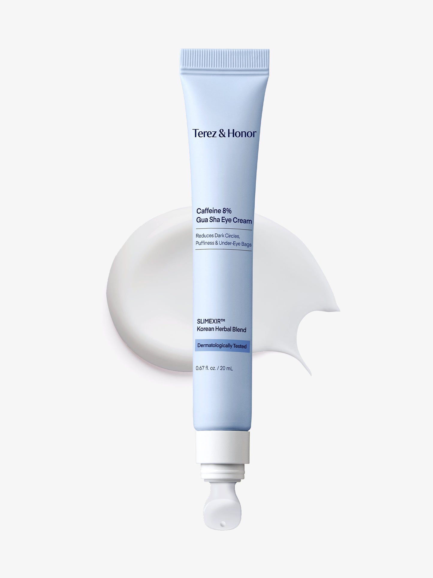 Terez & Honor Eye Care Set - Lash Serum, Under Eye Patches for Dark Circlesn, and 8% Caffeine Eye Cream - EYE LOVE ME SET