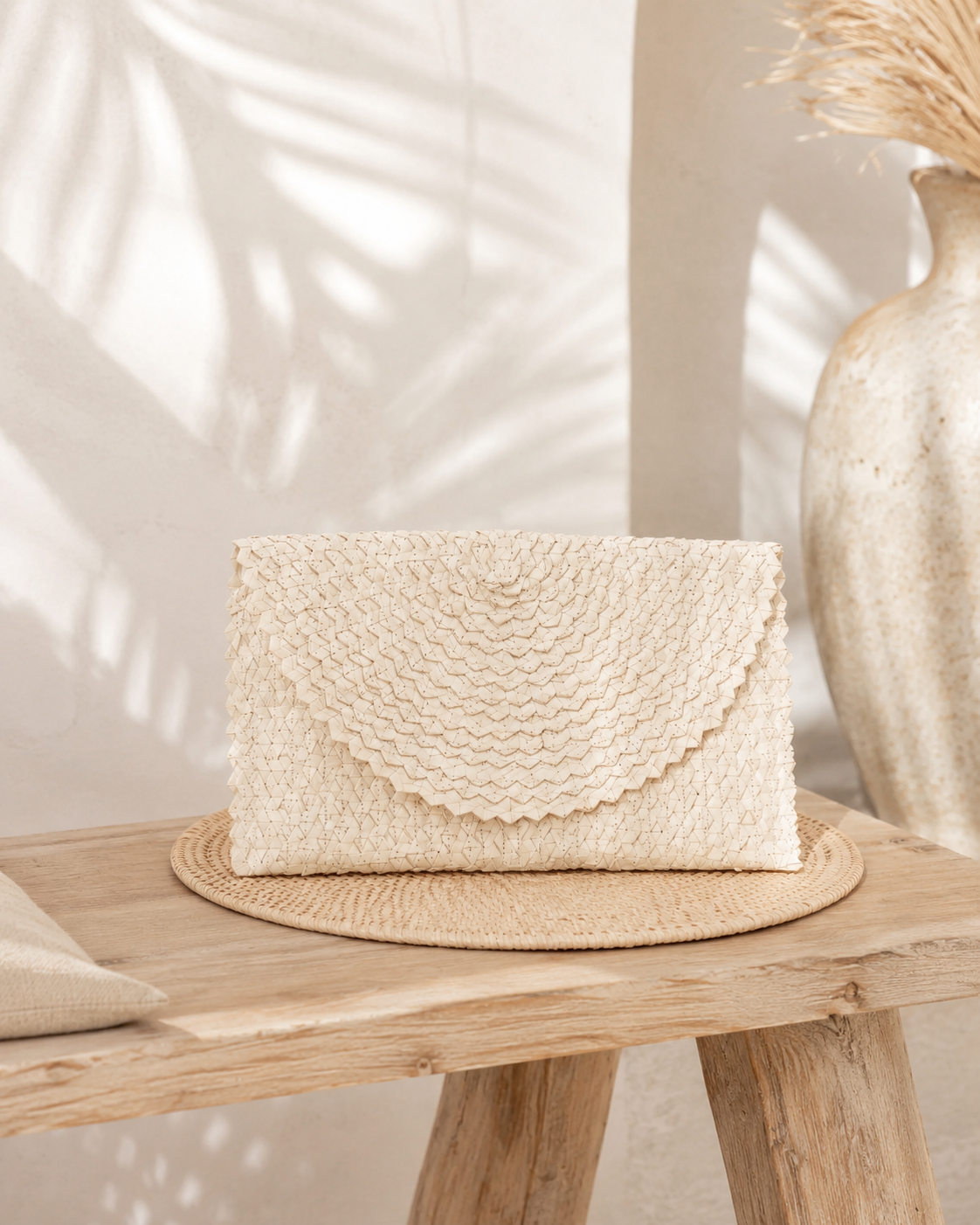 Rattan Clutch