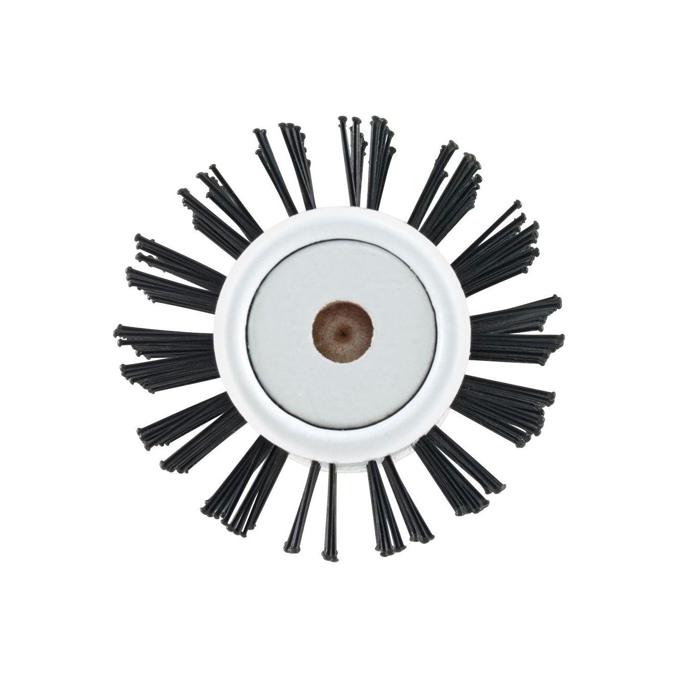 Solid Round Barrel Nylon Bristle  Hair Brush