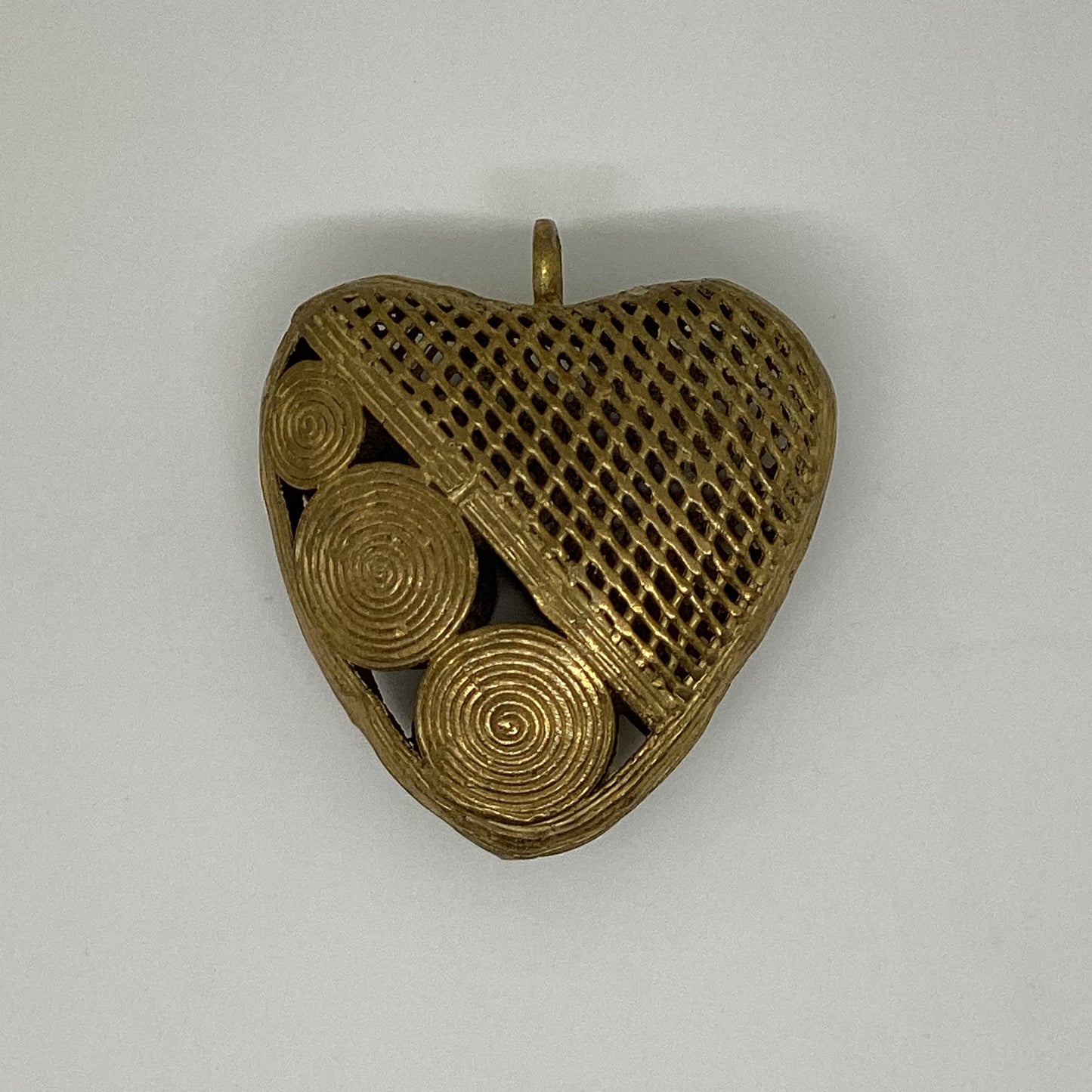Heart with Circles Pendant
