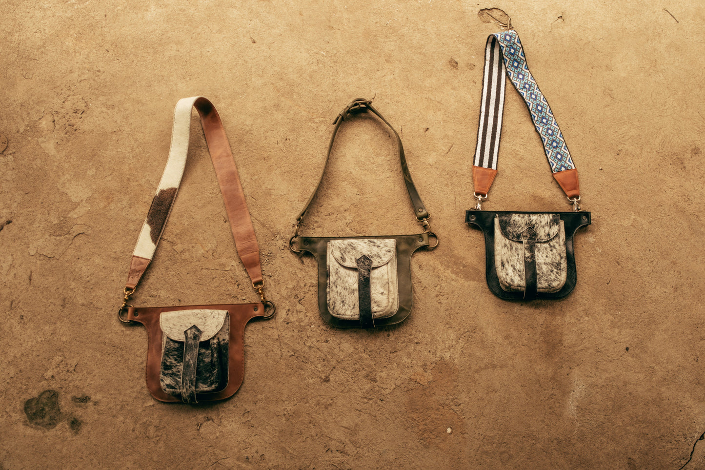 Awabal Satchel - Hair on Hide