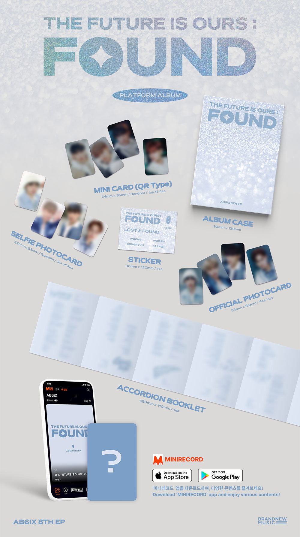 AB6IX 8th Ep Album - The Future Is Ours Found (Platform Ver.)
