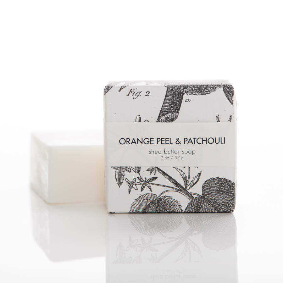 Orange Peel & Patchouli - Petite Shea Butter Soap - Osadia Concept Store