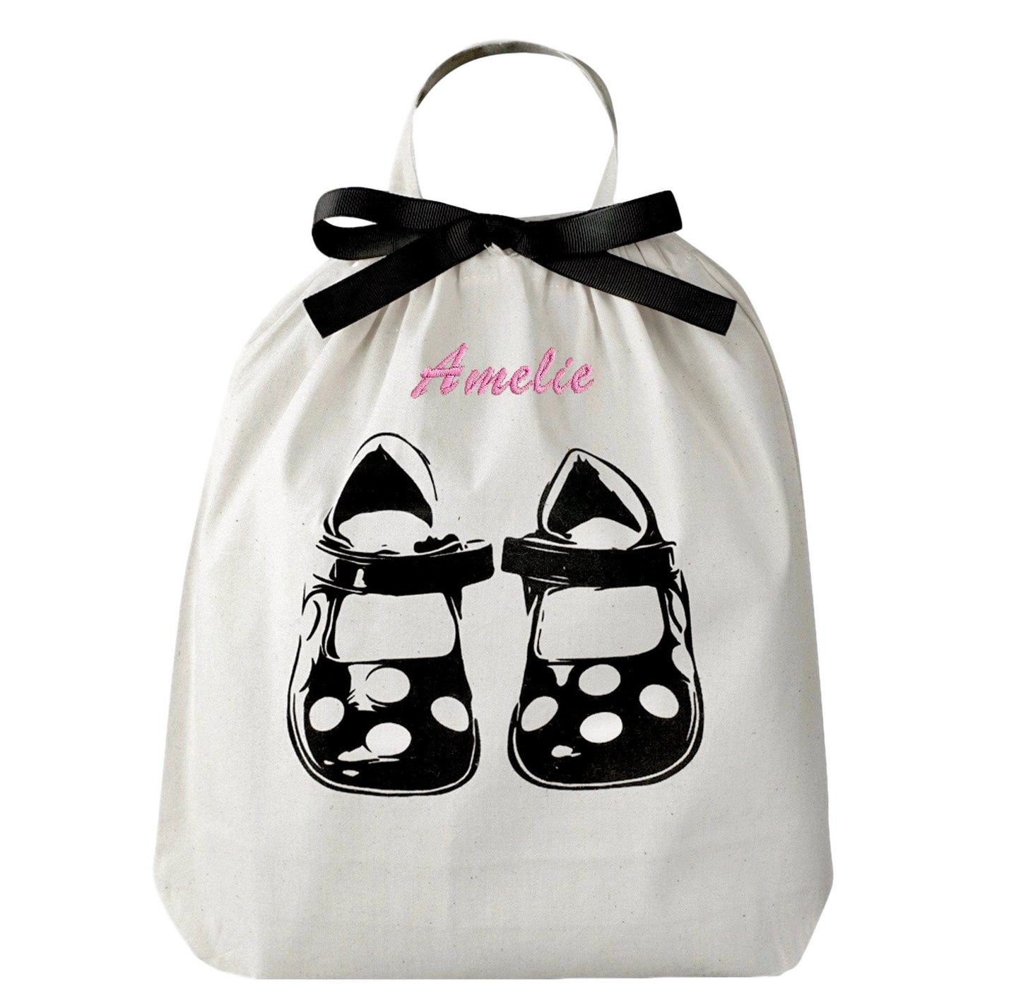Children Shoe Bag, Cream