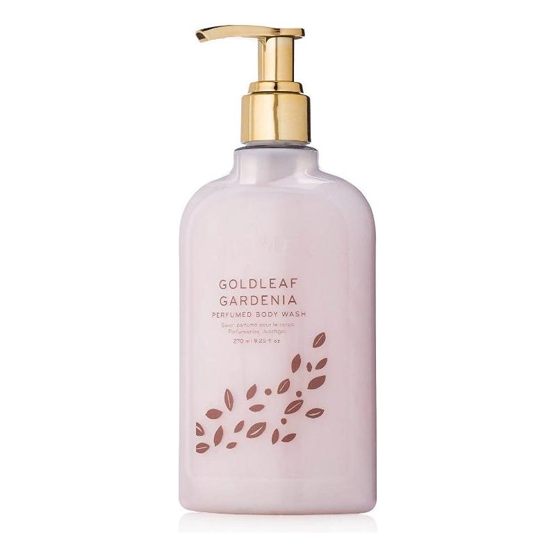 Thymes Goldleaf Gardenia Perfumed Body Wash 9.25 Oz