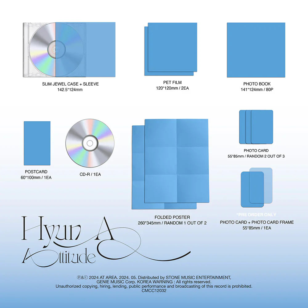 Hyuna 1st Ep Album - Attitude