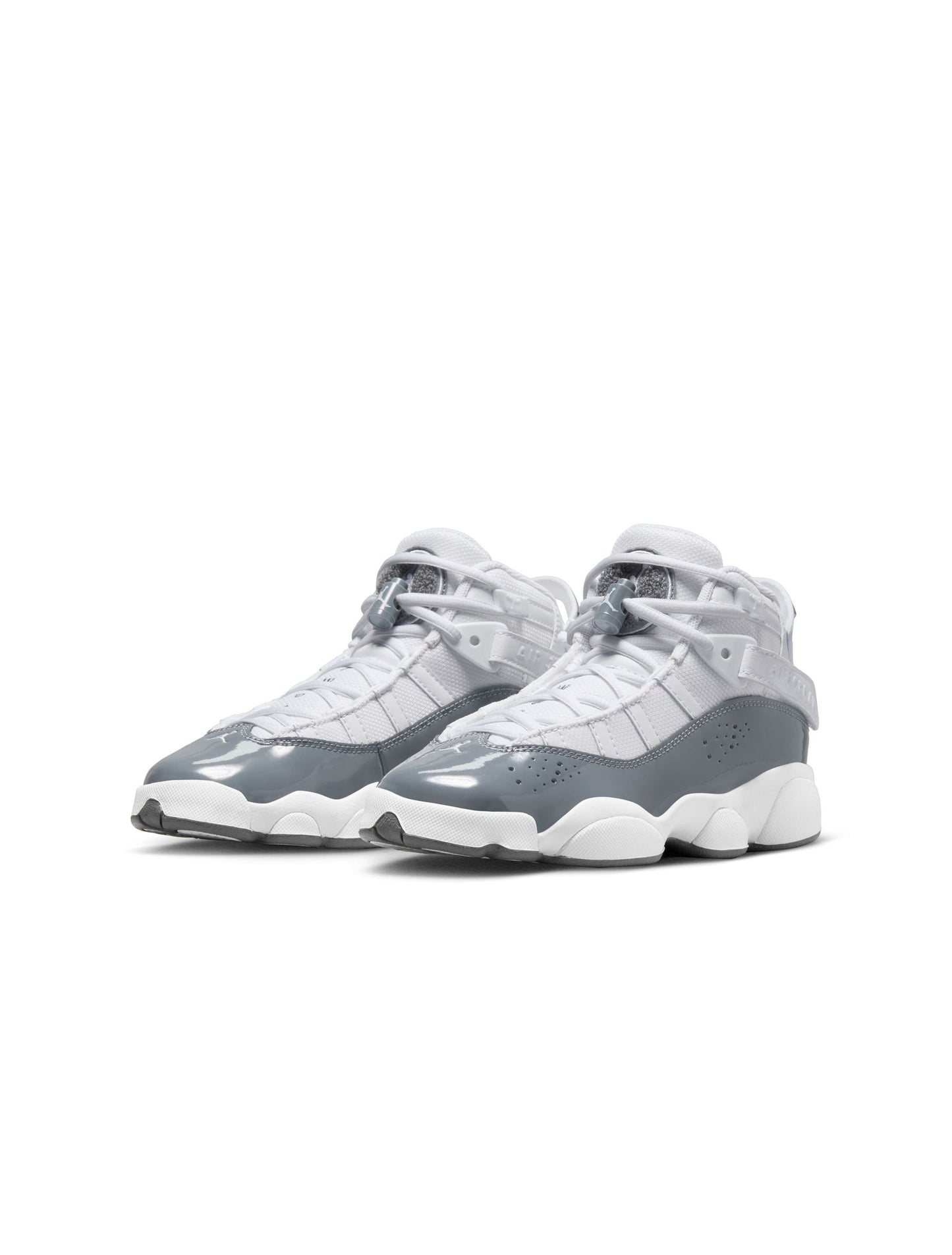 Air Jordan Big Kids Jordan 6 Rings - White/Cool Grey