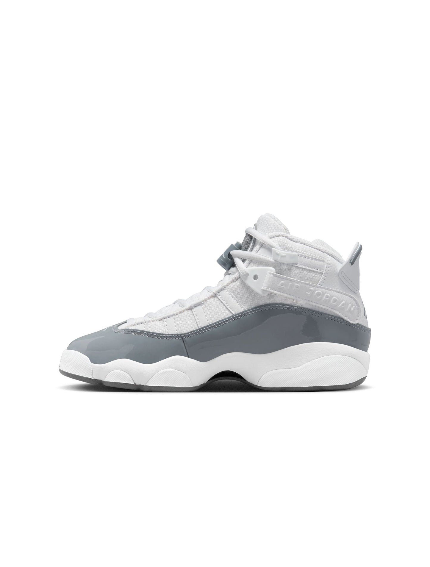 Air Jordan Big Kids Jordan 6 Rings - White/Cool Grey