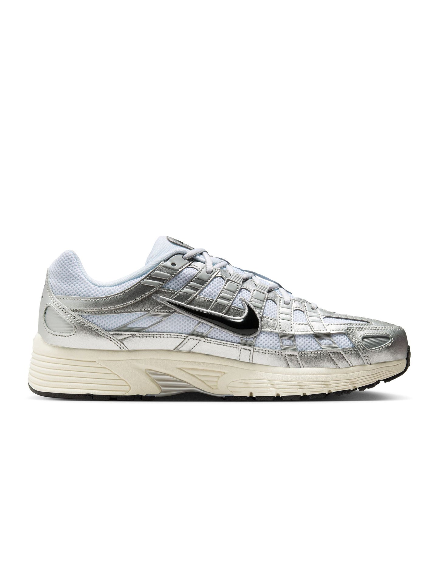 Nike Mens P-6000 - White/Metallic Silver