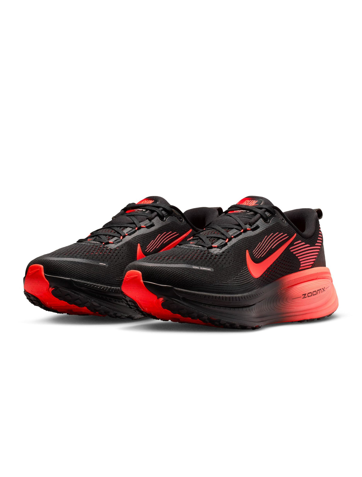 Nike Mens Vomero 18 - Black/Bright Crimson