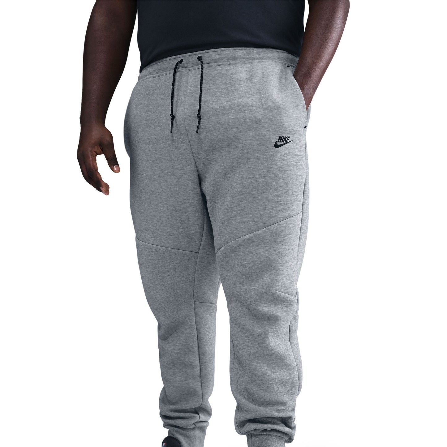 Nike Mens Tech Fleece Joggers - Heather Grey