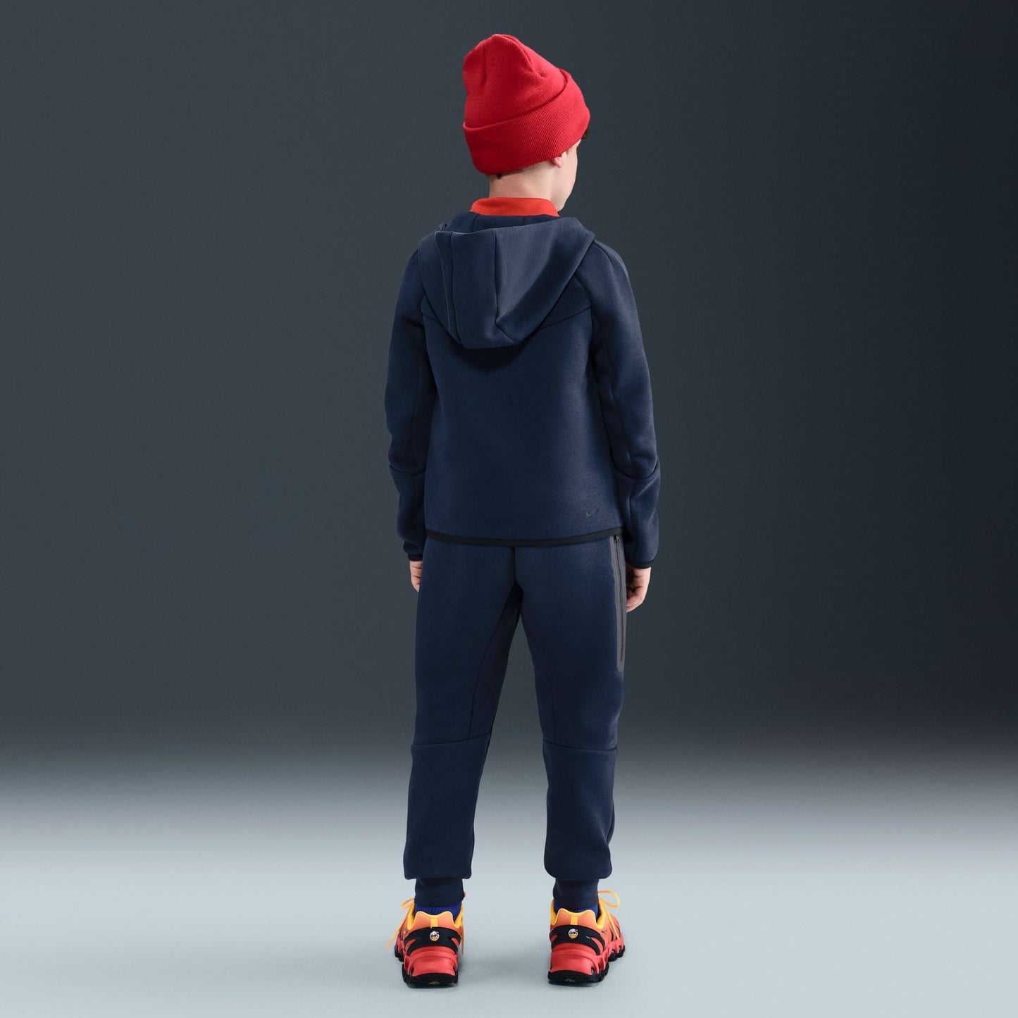 Nike Big Kids Tech Fleece Joggers - Navy