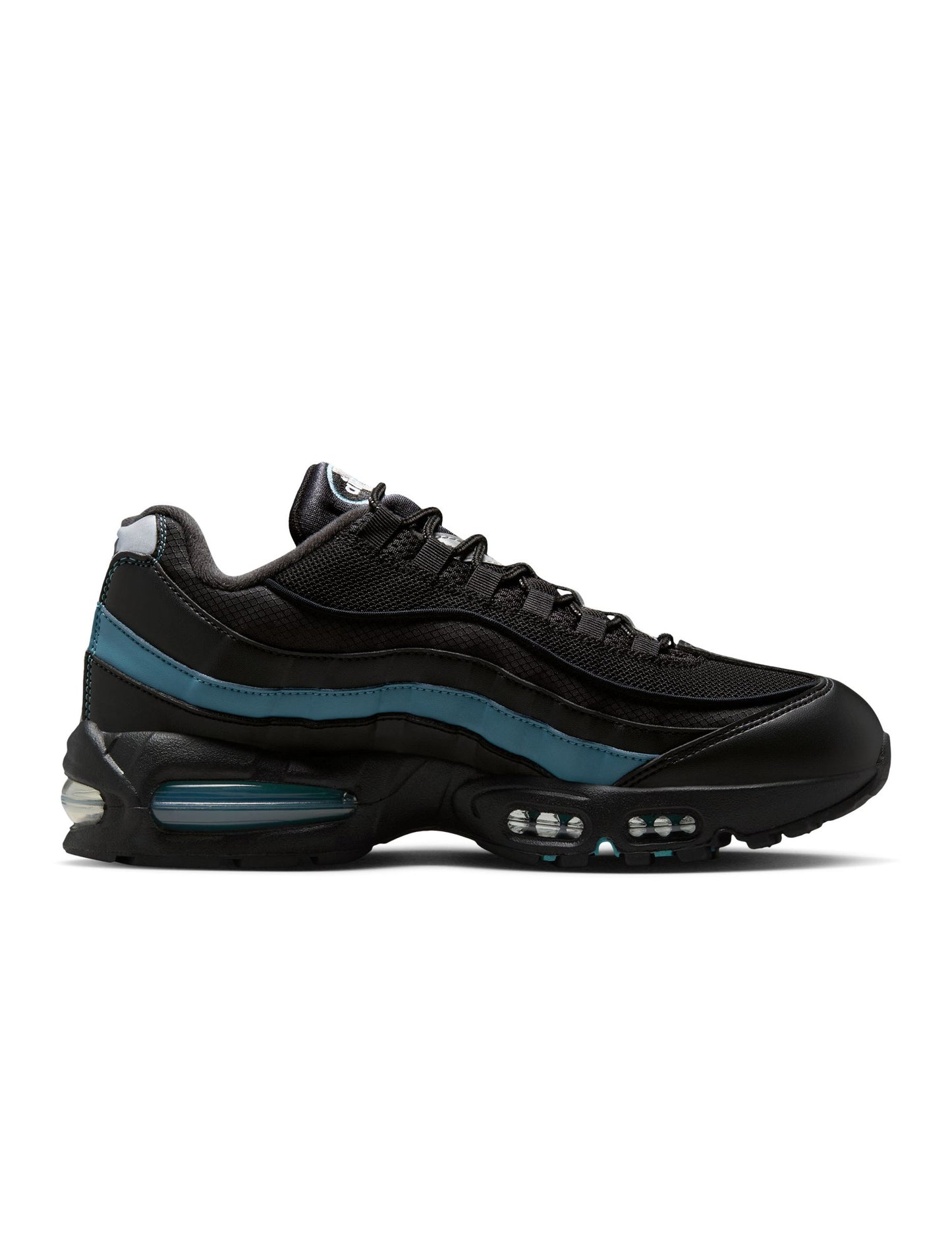 Nike Mens Air Max 95 "Big Bubble" - Black/Smokey Blue