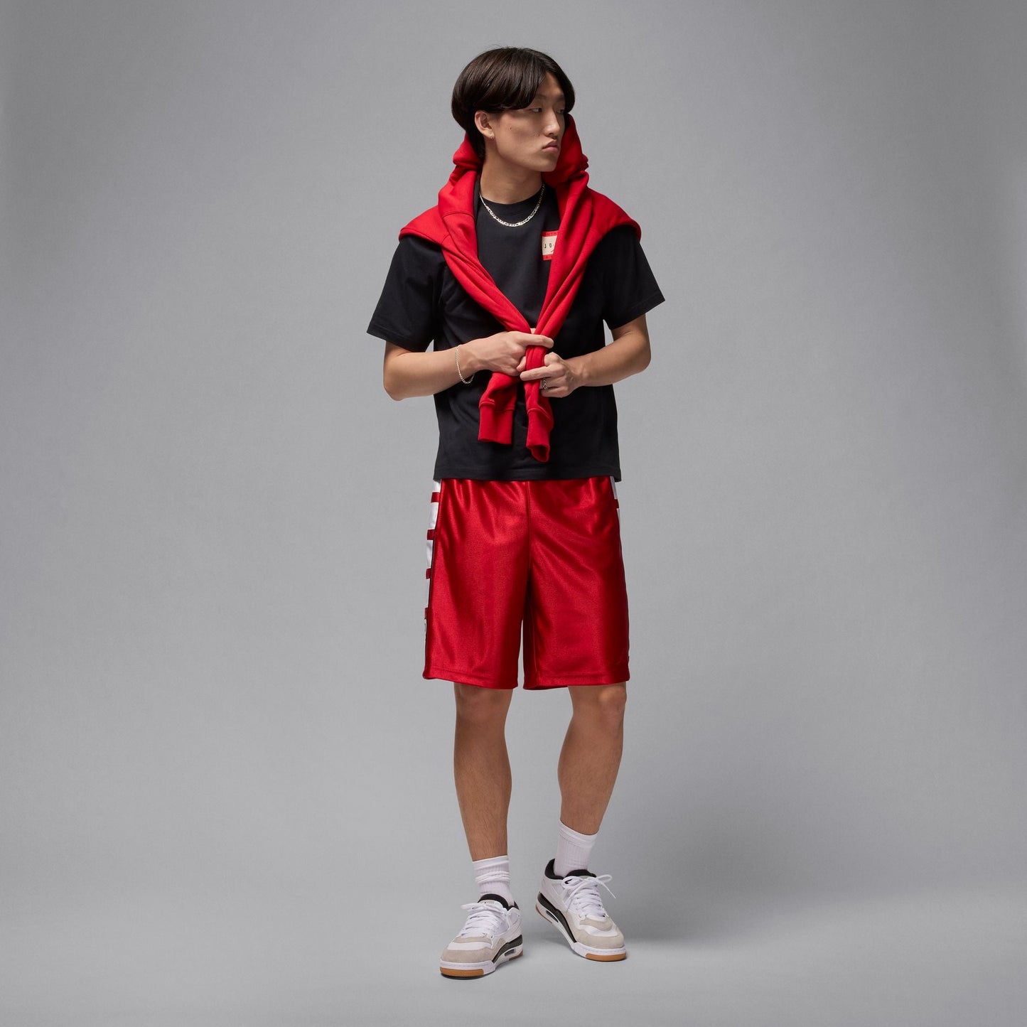 Air Jordan Mens Brand Tee - Black