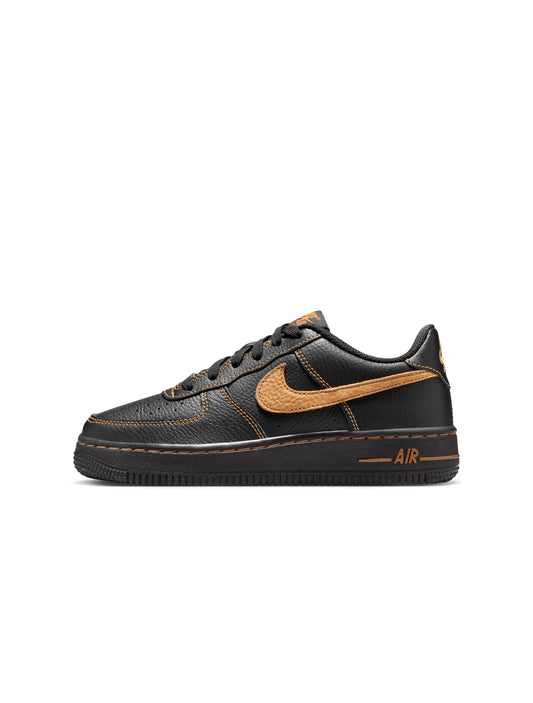 Nike Big Kids Air Force 1 Lv8 - Black/Desert Ochre