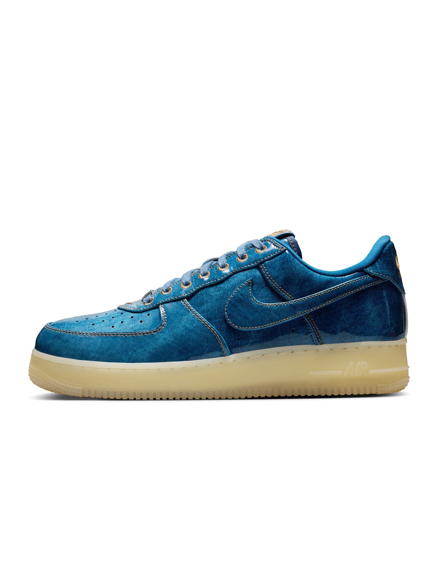Nike Mens Air Force 1 Retro - Patent Denim