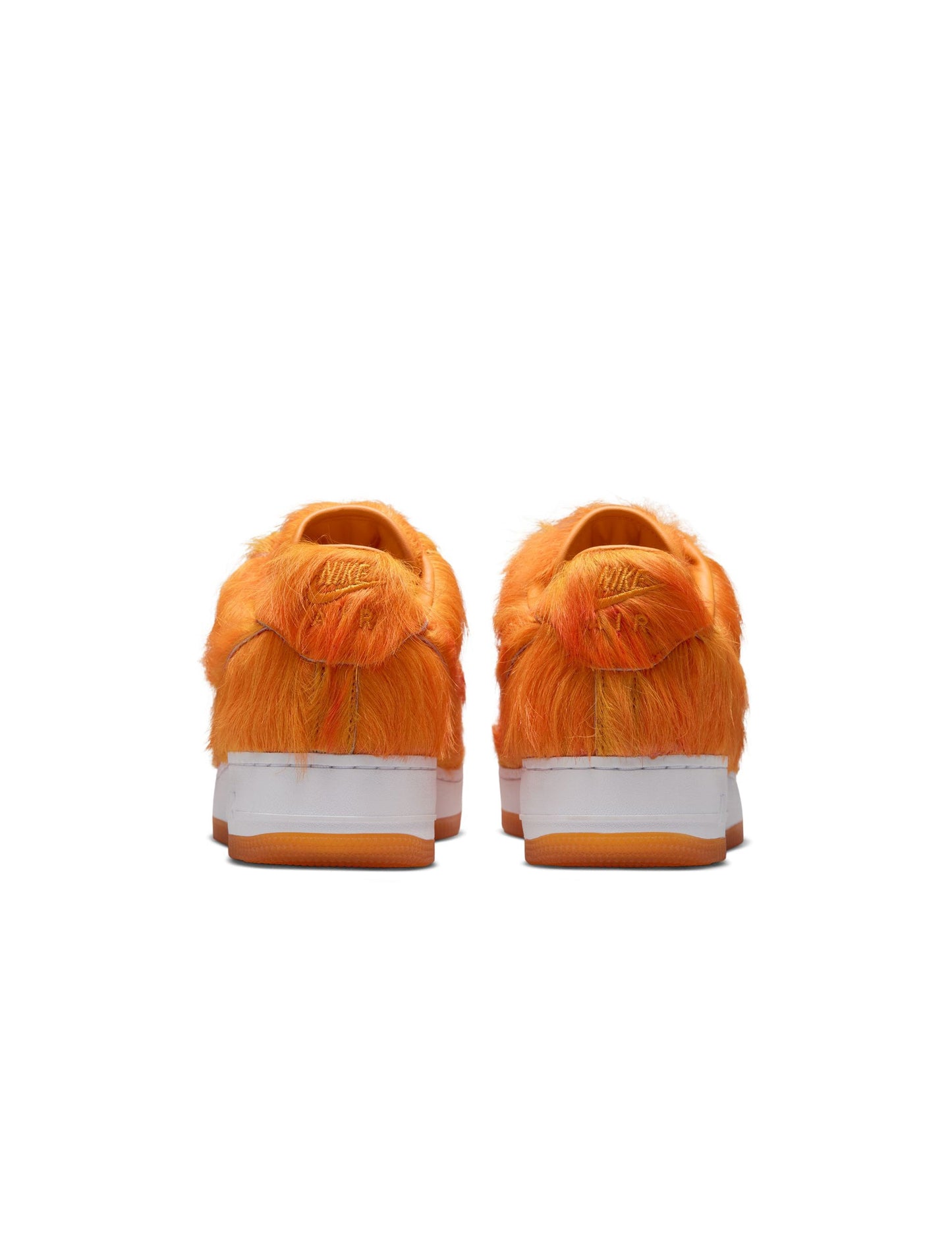 Nike Mens Air Force 1 - Orange Pony Hair