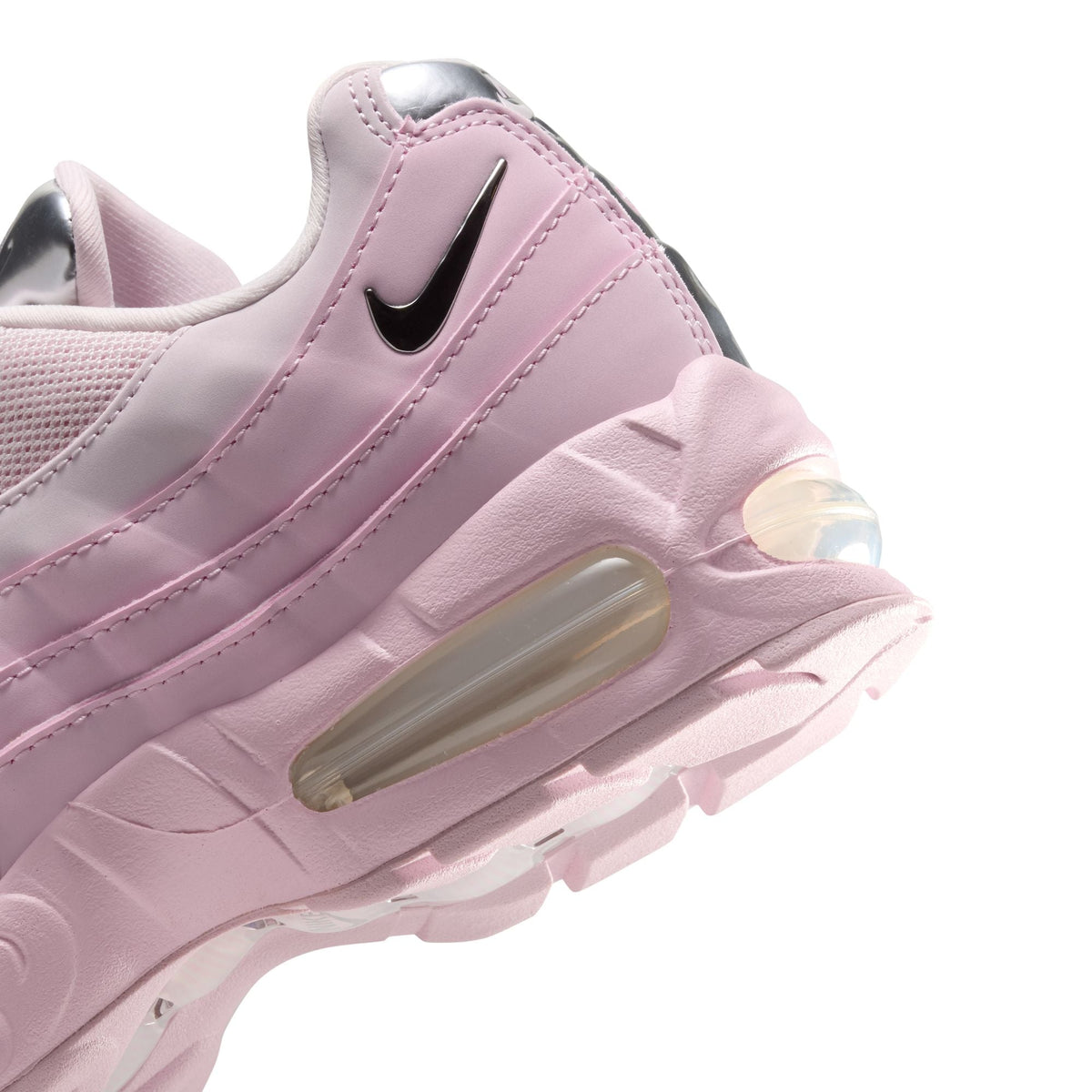 Nike Womens Air Max 95 Big Bubble Chrome - Pink Foam