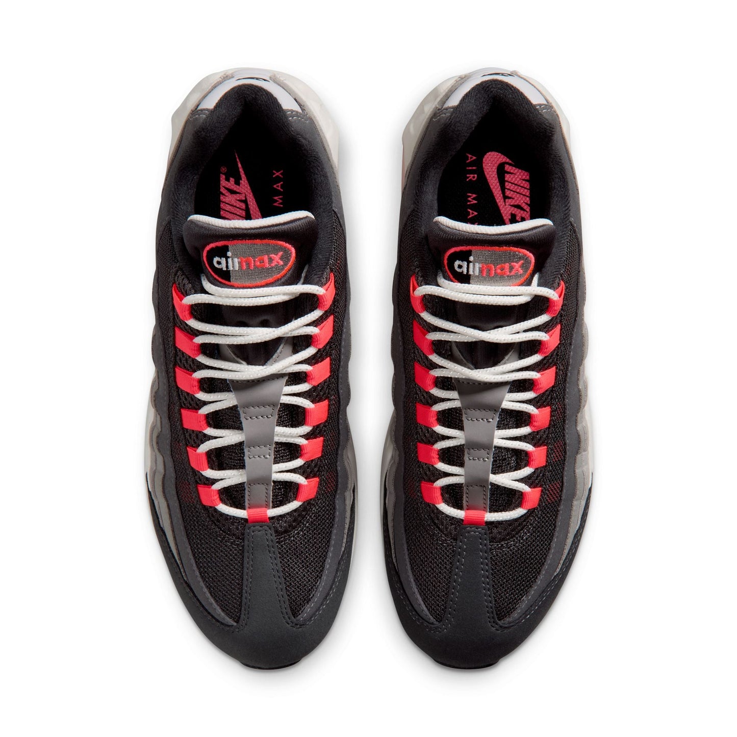 Nike Mens Air Max 95 Big Bubble Premium - Solar Red