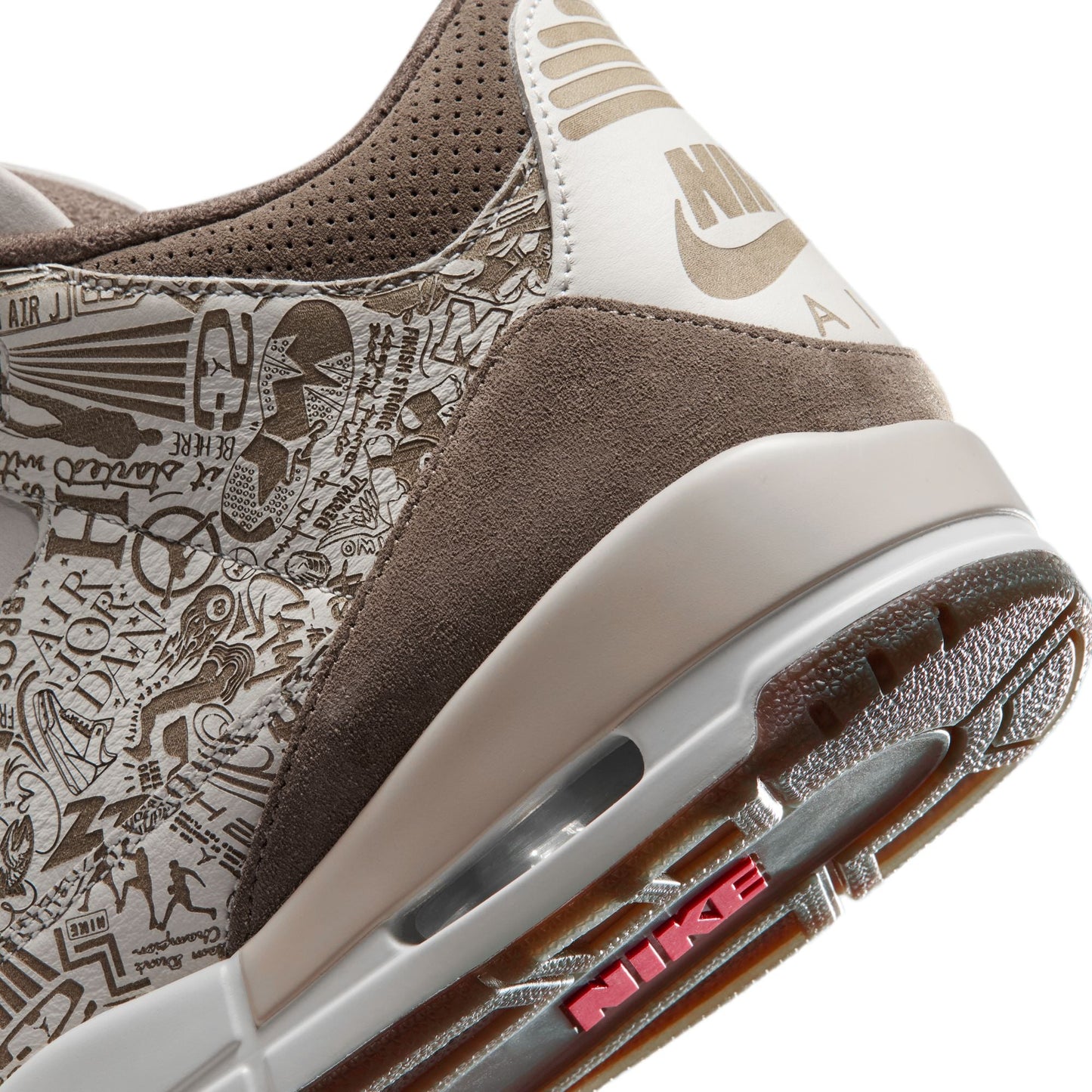 Air Jordan Mens 3 Retro - Laser