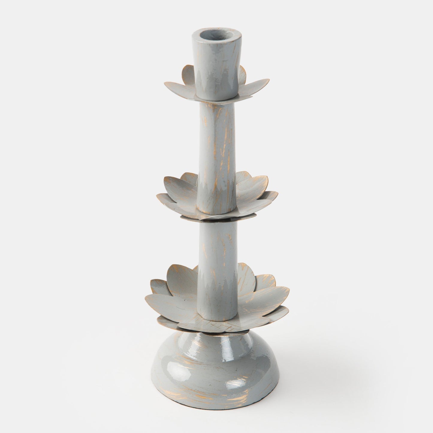 Lotus Bloom Tapered Candleholders