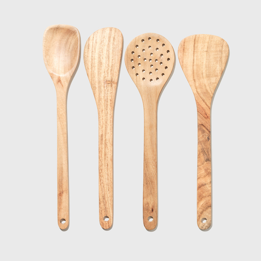 Wooden Utensils (Set of 4)